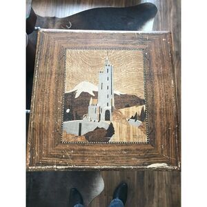 Vintage Samson folding card table Shwayder Bros Inc1950s Will Rogers Memorial